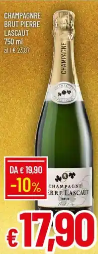 IperFamila Champagnre brut PIERRE LASCAUT offerta