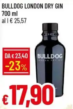 IperFamila Bulldog london dry gin offerta