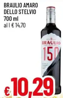 IperFamila Braulio amaro dello stelvio offerta