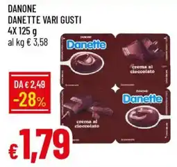 IperFamila Danone danette offerta