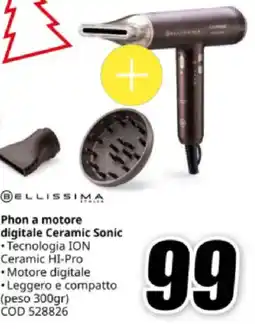 MediaWorld BELLISSIMA Phon a motore digitale Ceramic Sonic offerta