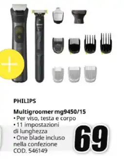 MediaWorld PHILIPS Multigroomer mg9450/15 offerta