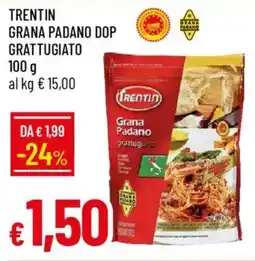 IperFamila Trentin grana padano dop grattugiato offerta