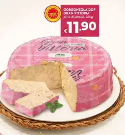 Bennet Gorgonzola dop gran vittoria privo di lattosio offerta
