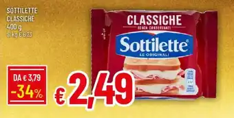 IperFamila Sottilette classiche offerta