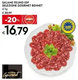 Bennet Salame felino igp selezione gourmet bennet offerta