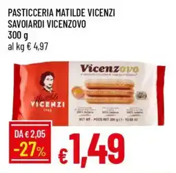 IperFamila Pasticceria matilde vicenzi savoiardi vicenzovo offerta
