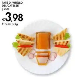 Bennet Patè di vitello delicatesse offerta