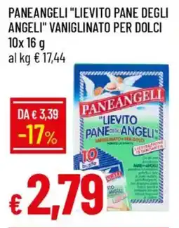 IperFamila Paneangeli "lievito pane degli angeli" vaniglinato per dolci offerta