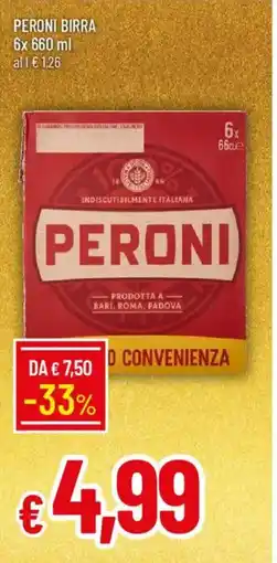 IperFamila Peroni birra offerta
