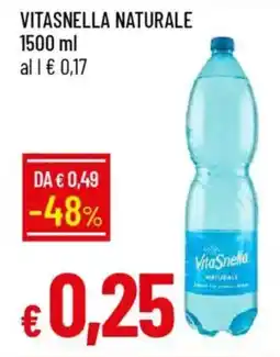 IperFamila Vitasnella naturale offerta