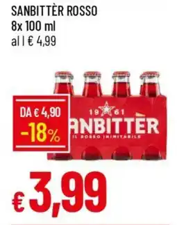 IperFamila Sanbitter rosso offerta