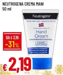 IperFamila Neutrogena crema mani offerta