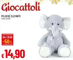 IperFamila Peluche elefante offerta