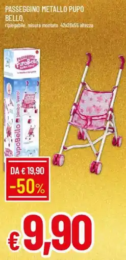 IperFamila Passeggino metallo pupo bello offerta
