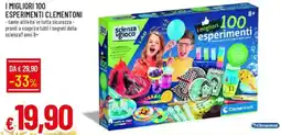 IperFamila I migliori 100 esperimenti clementoni offerta