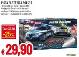 IperFamila Pista elettrica polizia offerta