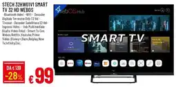 IperFamila STECH 32HW01V1 SMART TV 32 HD WEBOS offerta