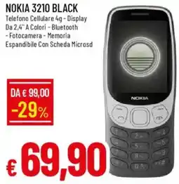 IperFamila NOKIA 3210 BLACK offerta