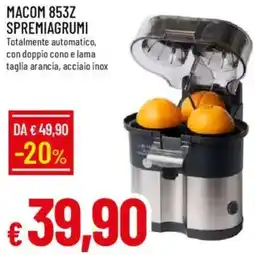 IperFamila MACOM 853Z SPREMIAGRUMI offerta
