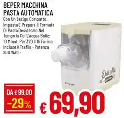 IperFamila Beper macchina pasta automatica offerta