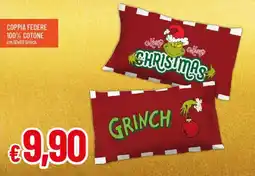 IperFamila Coppia federe 100% cotone offerta