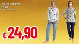 IperFamila Pigiama homewear donna offerta