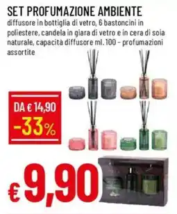 IperFamila Set profumazione ambiente offerta