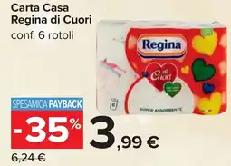 Carrefour Carta Casa Regina di Cuori offerta