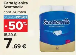 Carrefour Carta Igienica Scottonelle offerta