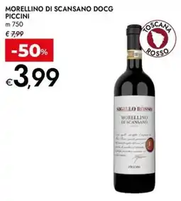 Bennet Morellino di scansano docg piccini offerta