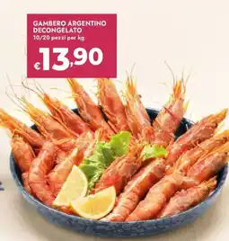 Bennet Gambero argentino decongelato offerta