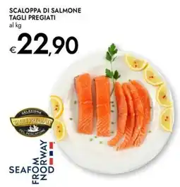 Bennet Scaloppa di salmone tagli pregiati offerta
