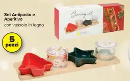 Carrefour Set Antipasto e Aperitivo 5 pezzi offerta