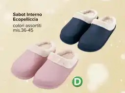Carrefour Sabot Interno Ecopelliccia offerta