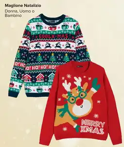 Carrefour Maglione Natalizio offerta