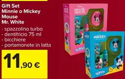 Carrefour Gift Set Minnie o Mickey Mouse Mr. White offerta