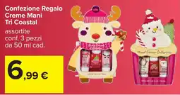 Carrefour Confezione regalo Creme Mani Tri Coastal offerta