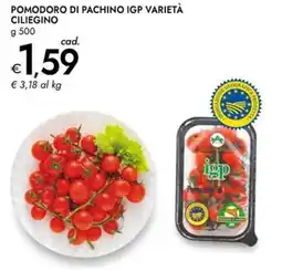 Bennet Pomodoro di pachino igp varietà ciliegino offerta