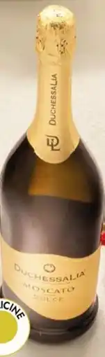Bennet Moscato spumante dolce DUCHESSA LIA offerta