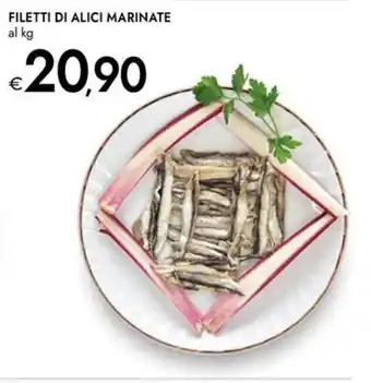 Filetti di alici marinate