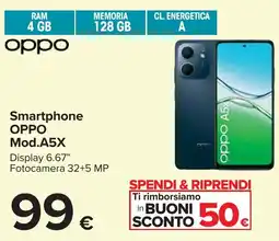 Carrefour Smartphone OPPO Mod. A5X offerta