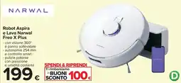 Carrefour NARWAL Robot Aspira e Lava Narwal Freo X Plus offerta