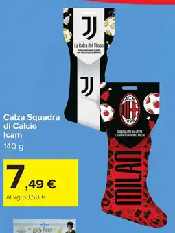 Carrefour Calza Squadra di Calcio Icam offerta