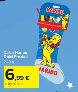 Carrefour Calza Haribo Dolci Preziosi offerta