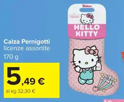 Carrefour Calza Pernigotti offerta
