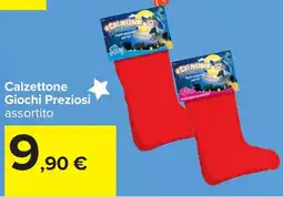 Carrefour Calzettone Giochi Preziosi offerta