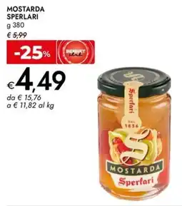 Bennet Mostarda SPERLARI offerta