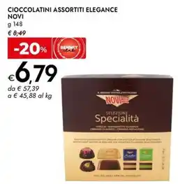 Bennet Cioccolatini assortiti elegance NOVI offerta