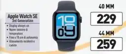 Unieuro Apple Watch SE 40 MM offerta